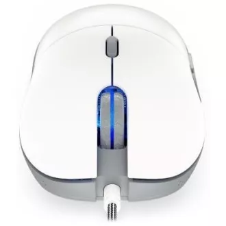 Mouse de gaming ENDORFY GEM Plus Onyx White, USB, ARGB, alb