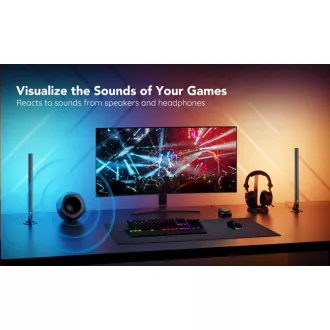 Panouri LED WiFi inteligente Govee pentru gaming + controler dual inteligent