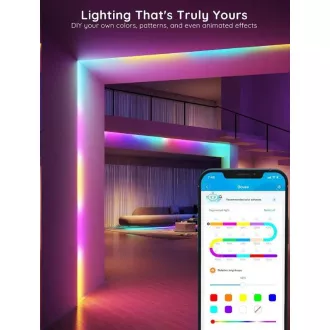 Banda LED Govee WiFi RGBIC PRO Smart 10m
