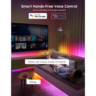 Banda LED Govee WiFi RGBIC PRO Smart 10m