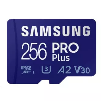 Card Samsung micro SDXC 256GB PRO Plus adaptor SD Card Samsung micro SDXC 256GB PRO Plus adaptor SD