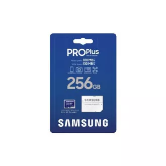 Card Samsung micro SDXC 256GB PRO Plus adaptor SD Card Samsung micro SDXC 256GB PRO Plus adaptor SD
