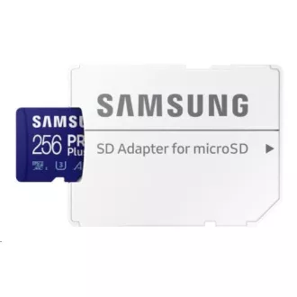 Card Samsung micro SDXC 256GB PRO Plus adaptor SD Card Samsung micro SDXC 256GB PRO Plus adaptor SD