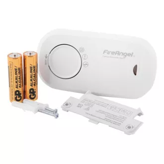 Detector de CO FireAngel FA3313 cu două baterii AA înlocuibile