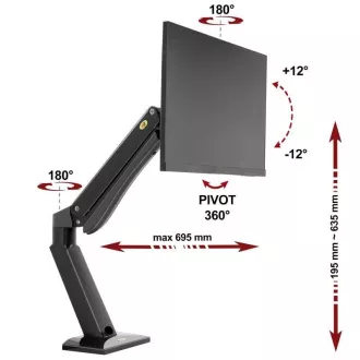 Suport pentru monitor sau televizor NB NB45B