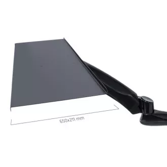 Suport pentru monitor de birou cu raft pentru tastatură Fiber Mounts M68C1