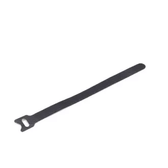 Curele Velcro C-Tech CABLEXPERT, 210 mm, negre, 100 buc per pachet