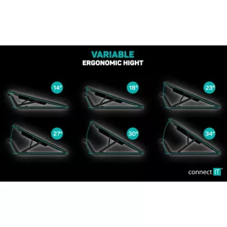 Placă de răcire pentru laptop CONNECT IT FrostBlast cu iluminare din spate albastră, NEGră Placă de răcire pentru laptop CONNECT IT FrostBlast cu iluminare din spate albastră, NEGră