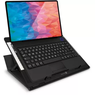Placă de răcire pentru laptop CONNECT IT FrostBlast cu iluminare din spate albastră, NEGră Placă de răcire pentru laptop CONNECT IT FrostBlast cu iluminare din spate albastră, NEGră