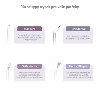 Duș oral TrueLife AquaFloss Compact C300 White Duș oral TrueLife AquaFloss Compact C300 White