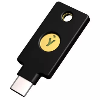 Cheia de securitate C NFC - USB-C, suportă autentificarea multifactorială (NFC), suport FIDO2 U2F, rezistent la apă Cheia de securitate C NFC - USB-C, suportă autentificarea multifactorială (NFC), suport FIDO2 U2F, rezistent la apă