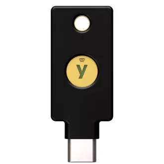 Cheia de securitate C NFC - USB-C, suportă autentificarea multifactorială (NFC), suport FIDO2 U2F, rezistent la apă Cheia de securitate C NFC - USB-C, suportă autentificarea multifactorială (NFC), suport FIDO2 U2F, rezistent la apă