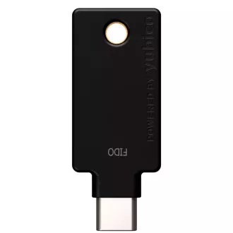 Cheia de securitate C NFC - USB-C, suportă autentificarea multifactorială (NFC), suport FIDO2 U2F, rezistent la apă Cheia de securitate C NFC - USB-C, suportă autentificarea multifactorială (NFC), suport FIDO2 U2F, rezistent la apă