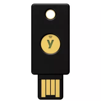 Cheia de securitate NFC - USB-A, suportă autentificarea multifactorială (NFC), suport FIDO2 U2F, rezistent la apă