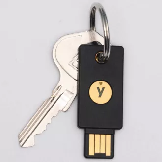 Cheia de securitate NFC - USB-A, suportă autentificarea multifactorială (NFC), suport FIDO2 U2F, rezistent la apă