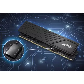 Memorie ADATA XPG DIMM DDR4 8GB 3200MHz CL16 GAMMIX D35, cutie monocoloră, negru