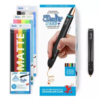 3Doodler 3D Pen Create  stilou 3D și 75 de rezerve și 5 șabloane