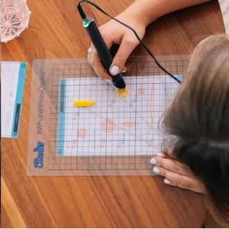 3Doodler 3D Pen Create  stilou 3D și 75 de rezerve și 5 șabloane