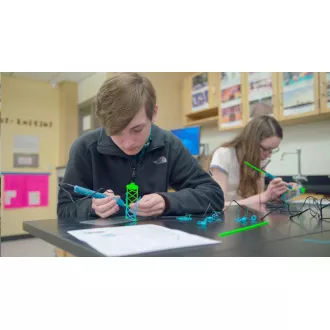 3Doodler 3D Pen Create  stilou 3D și 75 de rezerve și 5 șabloane