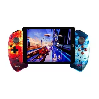 Controler de gaming iPega PG-9083B cu suport MT/TB pentru Android/iOS/Nintendo Switch/Windows/PS 3, culoare flacără Controler de gaming iPega PG-9083B cu suport MT/TB pentru Android/iOS/Nintendo Switch/Windows/PS 3, culoare flacără
