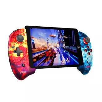 Controler de gaming iPega PG-9083B cu suport MT/TB pentru Android/iOS/Nintendo Switch/Windows/PS 3, culoare flacără Controler de gaming iPega PG-9083B cu suport MT/TB pentru Android/iOS/Nintendo Switch/Windows/PS 3, culoare flacără