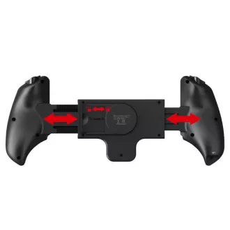 Controler de jocuri iPega PG-9023s cu suport MT/TB pentru Android/iOS/Nintendo Switch/Windows/PS 3, negru Controler de jocuri iPega PG-9023s cu suport MT/TB pentru Android/iOS/Nintendo Switch/Windows/PS 3, negru