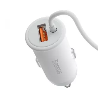 Baseus CW01 suport magnetic cu încărcare wireless (pentru grila de ventilație) 15W 25W, alb