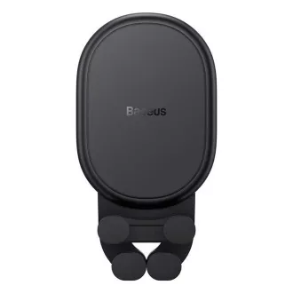 Baseus Stable Pro Car Holder (ventilație) cu încărcare wireless 15W, negru
