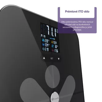 TrueLife FitScale W7 BT - Cântar bluetooth cu impedanță bioelectrică - negru TrueLife FitScale W7 BT - Cântar bluetooth cu impedanță bioelectrică - negru
