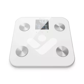 TrueLife FitScale W7 BT - Cântar Bluetooth cu impedanță bioelectrică - Alb