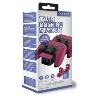 Stație de andocare dublă VENOM VS5010 Red PS5 Twin Docking Station