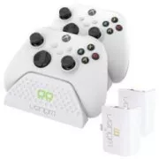 VENOM VS2871 Xbox Series S/X & One White Twin Docking Station   2 baterii