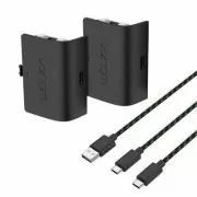 VENOM VS2882 Xbox Series S/X & One Black Twin Battery Pack   cablu de 3 metri