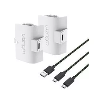 VENOM VS2874 Xbox Series S/X & One White High Capacity Twin Battery Pack   cablu de 3 metri