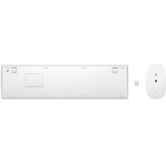 HP 650 Wireless Keyboard & Mouse- CZ/SK tastatură și mouse, alb