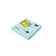 Pad autoadeziv 75x75mm albastru 100 coli Auro