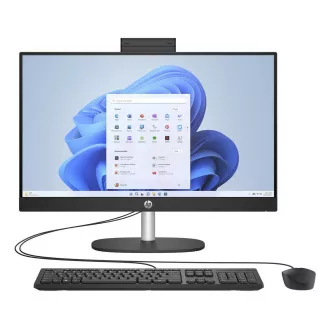 HP AiO 24-cr0004nc, IPS FHD AG de 23,8 inchi, RYZEN 7 7730U, 16 GB DDR4 3200, SSD 1 TB, Win11 Home