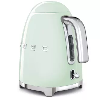 Fierbător electric Smeg KLF03PGEU, 1, 7 l (7 cești), 2400 W, stil anii 1950, verde pastelat