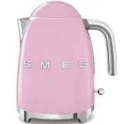 Ceainic electric Smeg KLF03PKEU, 1, 7 l (7 cești), 2400 W, stil anii 1950, roz