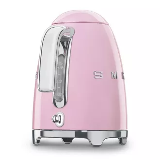 Ceainic electric Smeg KLF03PKEU, 1, 7 l (7 cești), 2400 W, stil anii 1950, roz