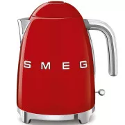 Fierbător electric Smeg KLF03RDEU, 1, 7 l (7 cești), 2400 W, stil anii 1950, roșu