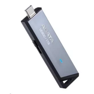 Unitate flash ADATA UE800 128 GB, USB 3.2 USB-C, unitate Elite, gri