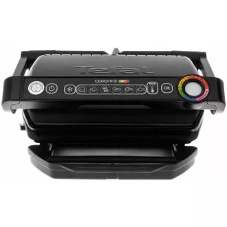 Tefal Optigrill GC712834 grătar de contact, 2000 W, 6 programe, indicator de progres, tavă de picurare, negru Tefal Optigrill GC712834 grătar de contact, 2000 W, 6 programe, indicator de progres, tavă de picurare, negru