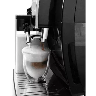 Mașină de cafea automată DeLonghi Dinamica ECAM 350.50.B, 15 bar, 1450 W, râșniță încorporată, sistem de lapte, ceașcă dublă Mașină de cafea automată DeLonghi Dinamica ECAM 350.50.B, 15 bar, 1450 W, râșniță încorporată, sistem de lapte, ceașcă dublă