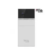 iGET HOMEGUARD HGBVD853 - Sonerie de ușă cu baterie Wi-Fi cu cameră FullHD și sistem audio bidirecțional, alimentare și cu fir