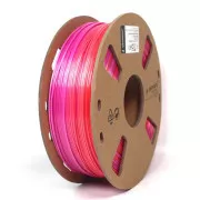 GEMBIRD Fir de imprimare (filament) PLA, 1, 75mm, 1kg, curcubeu de mătase, roșu/violet