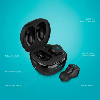 LAMAX Dots2 Play - căști wireless