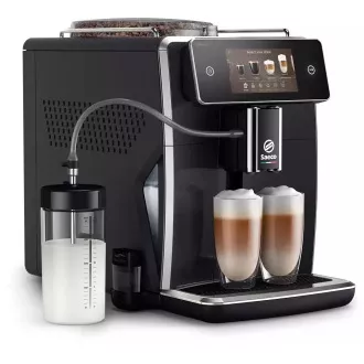 SAECO SM8780/00 Xelsis Deluxe, aparat de cafea cu ecran tactil, recipient pentru lapte, 2 cești deodată, 6 programe, negru SAECO SM8780/00 Xelsis Deluxe, aparat de cafea cu ecran tactil, recipient pentru lapte, 2 cești deodată, 6 programe, negru
