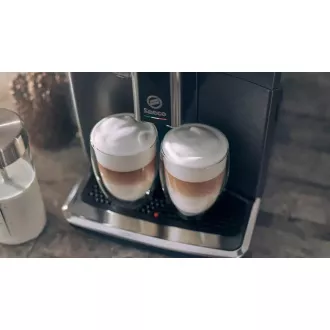 SAECO SM8780/00 Xelsis Deluxe, aparat de cafea cu ecran tactil, recipient pentru lapte, 2 cești deodată, 6 programe, negru SAECO SM8780/00 Xelsis Deluxe, aparat de cafea cu ecran tactil, recipient pentru lapte, 2 cești deodată, 6 programe, negru