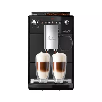 MELITTA Latticia OT Mașină de cafea espresso MELITTA Latticia OT, 15 bar, 2 cești deodată, măcinător încorporat, 5 programe de măcinare, negru